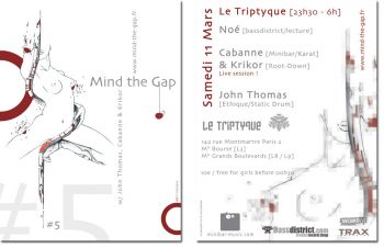 Mind the Gap #5 - flyer