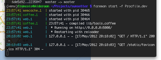 Foreman and Procfile tips&tricks