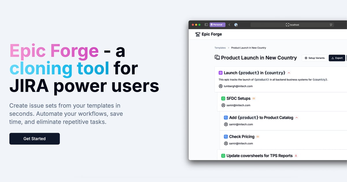 Launching a SaaS application – EpicForge.app